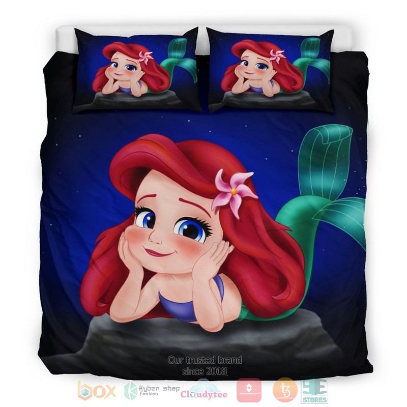 NEW Ariel Mermaid Bedding Sets 7
