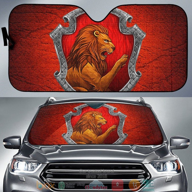 BEST Art Harry Potter Gryffindor Movie 3D Car Sunshades 6