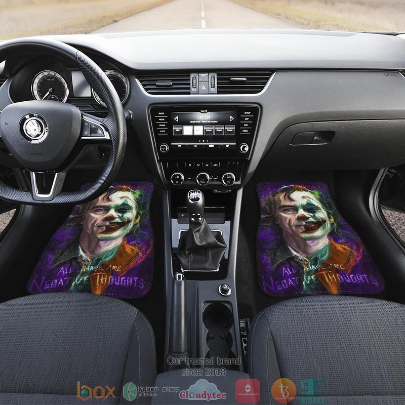 BEST Art Joker Suicide Squad Movie Car Floor Mat 6