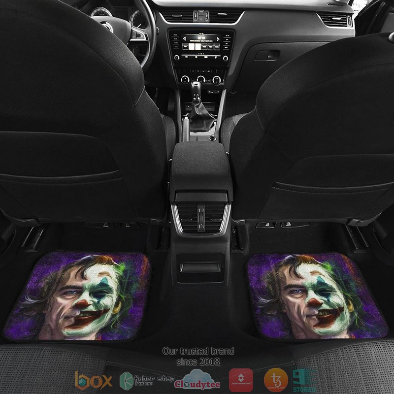 BEST Art Joker Suicide Squad Movie Car Floor Mat 5