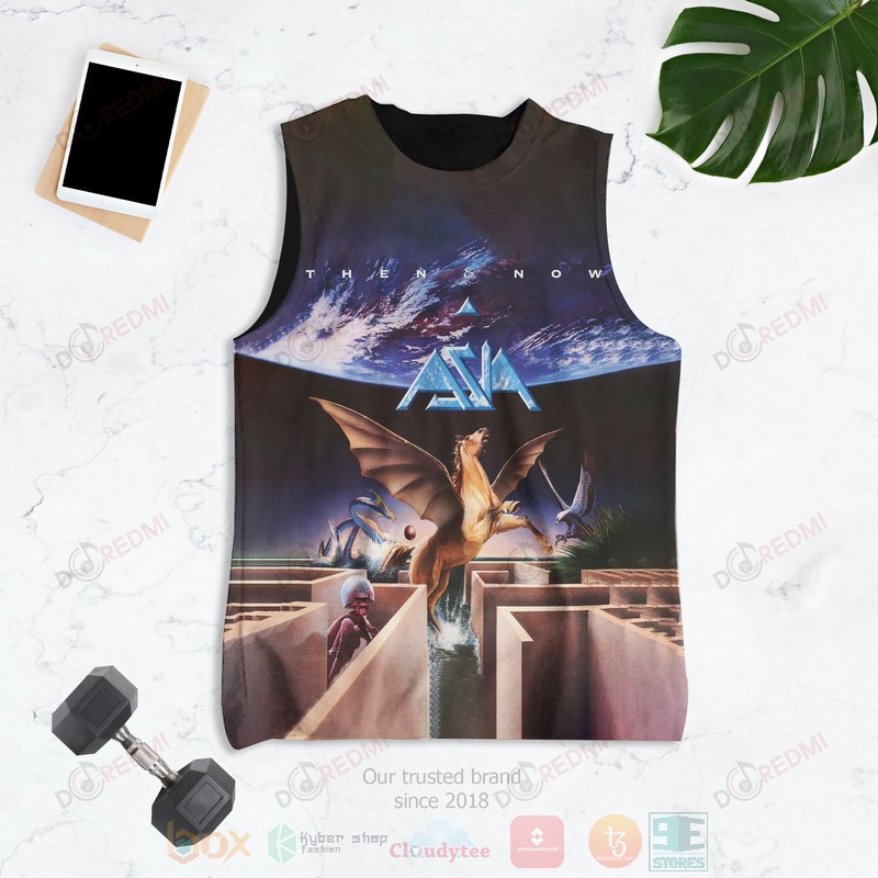 HOT Asia Then & Now 3D Tank Top 6