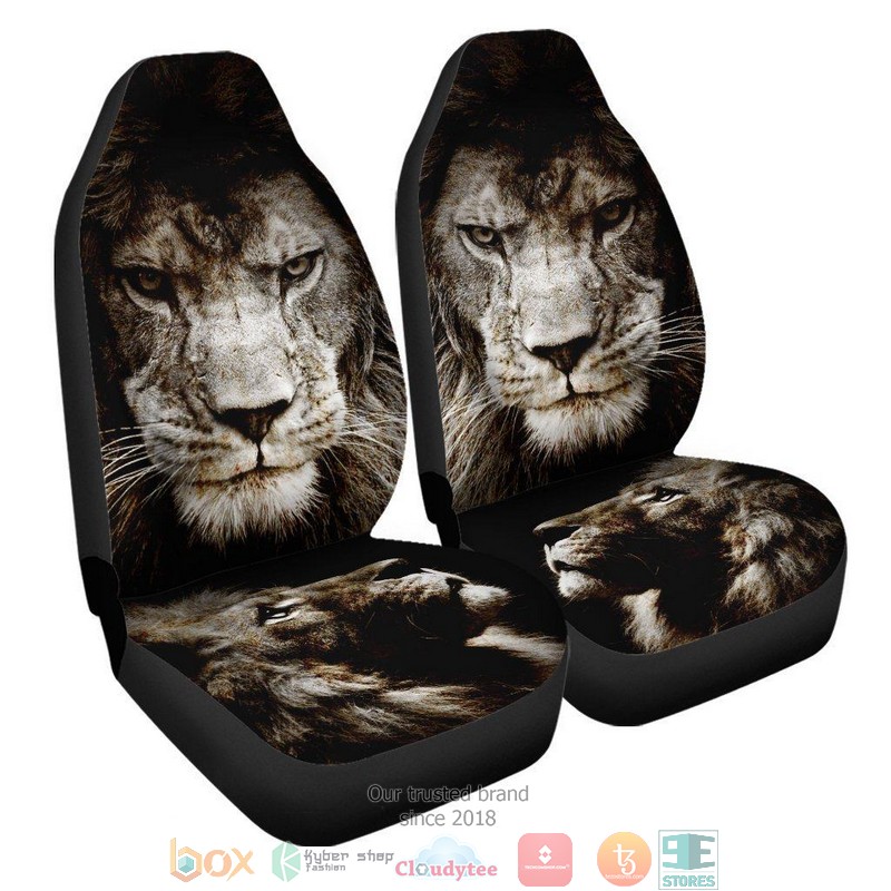 BEST Awesome Lion Car Seat Cover 3