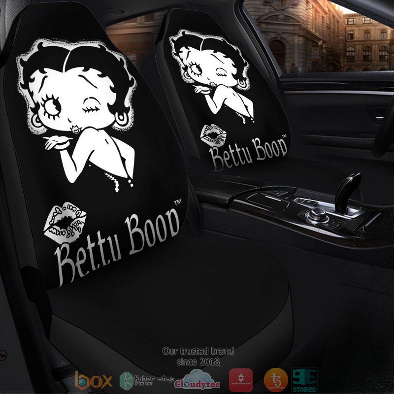BEST Betty Boop Betty Boop Kiss Cartoon Car Seat Cover 1