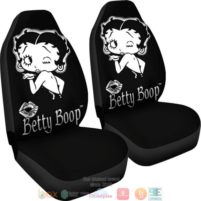 BEST Betty Boop Betty Boop Kiss Cartoon Car Seat Cover 2