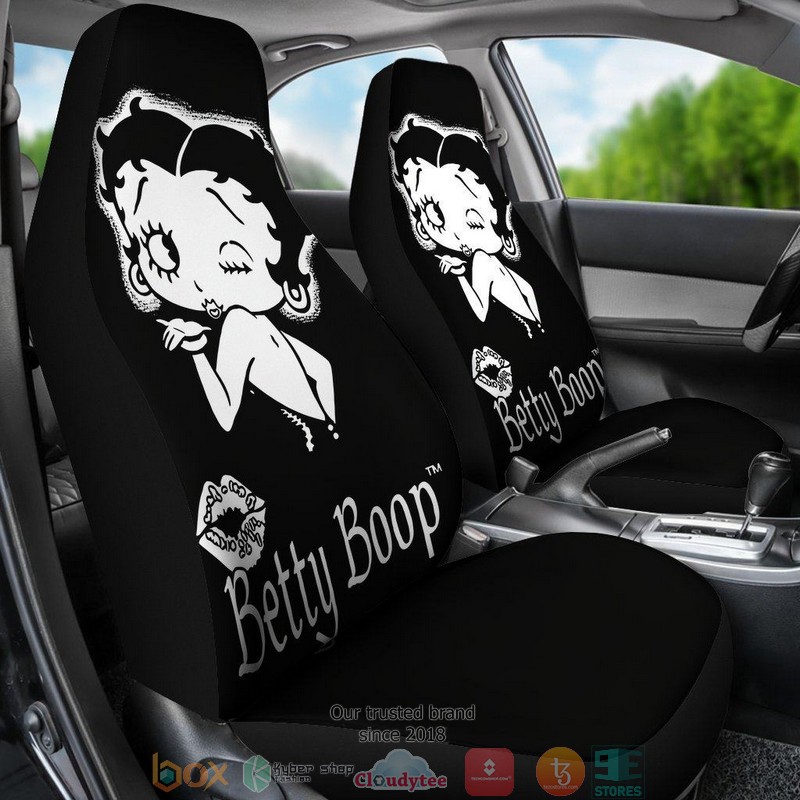 BEST Betty Boop Betty Boop Kiss Cartoon Car Seat Cover 9