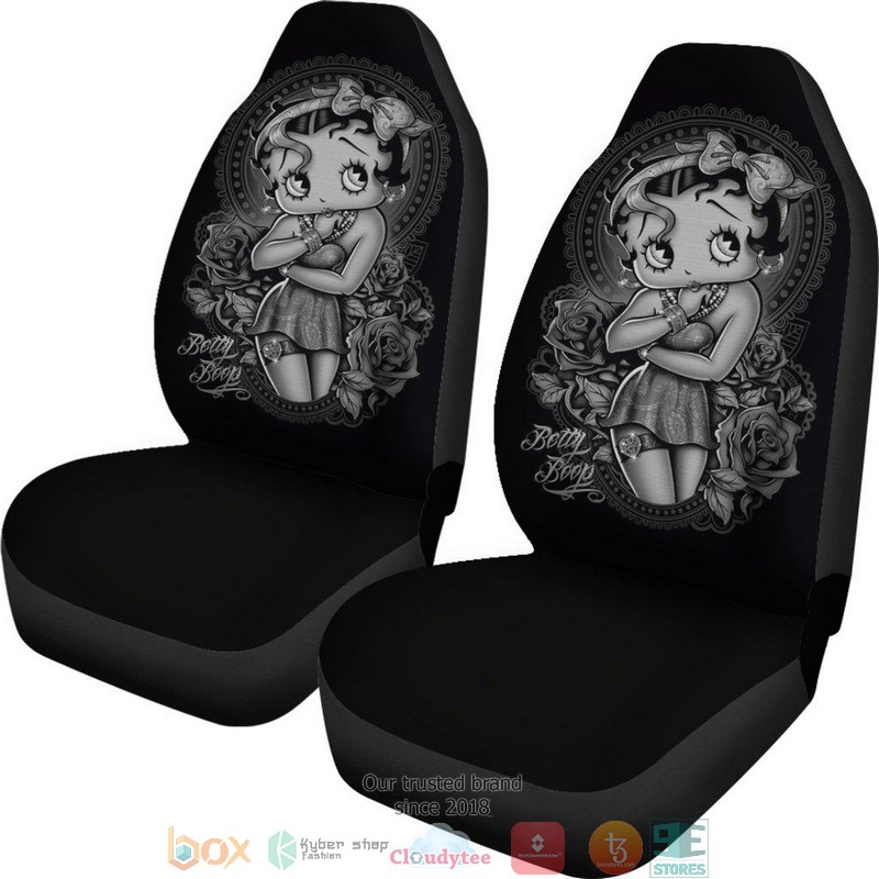 BEST Betty Boop Betty Boop Tattoo Art Cartoon Car Seat Cover 14