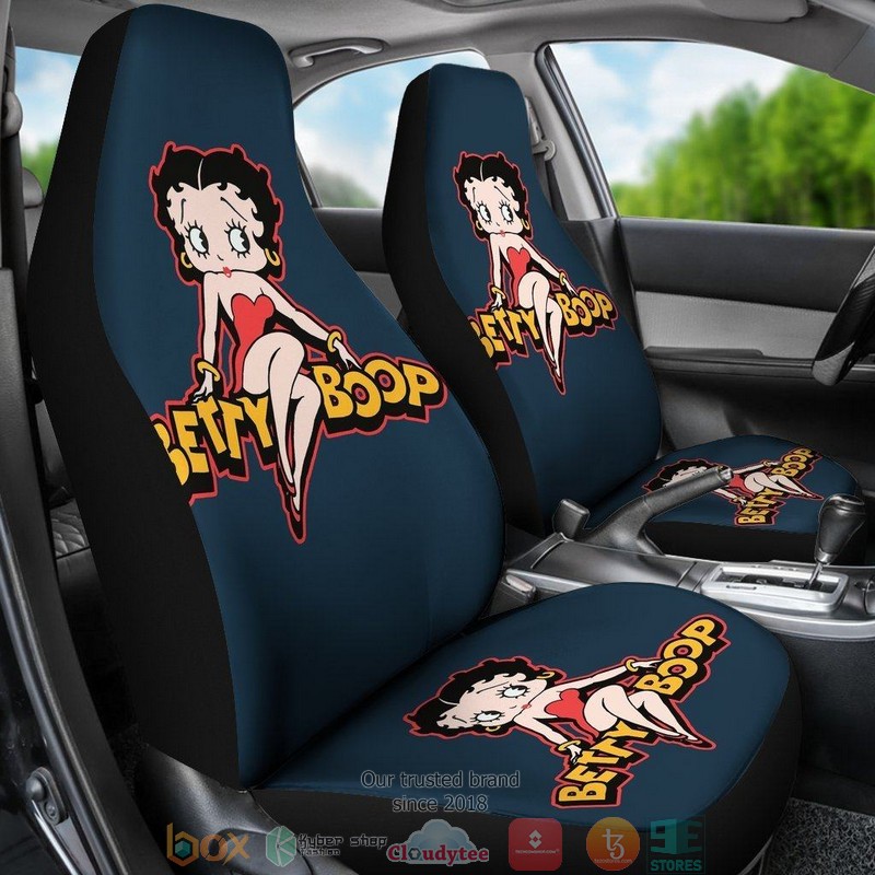 BEST Betty Boop Cartoon Betty Boop Car Seat Cover 3