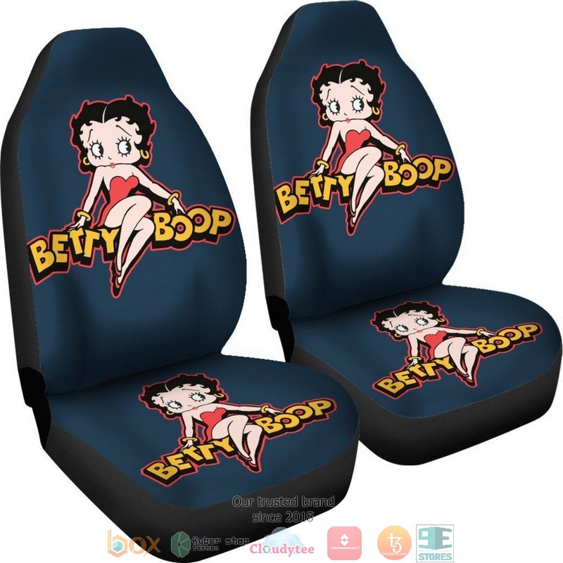 BEST Betty Boop Cartoon Betty Boop Car Seat Cover 7