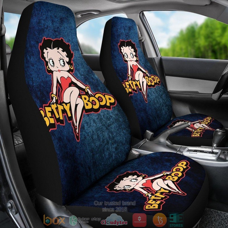 BEST Betty Boop Cartoon Pretty Betty Boop Car Seat Cover 6