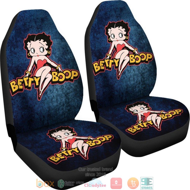 BEST Betty Boop Cartoon Pretty Betty Boop Car Seat Cover 4
