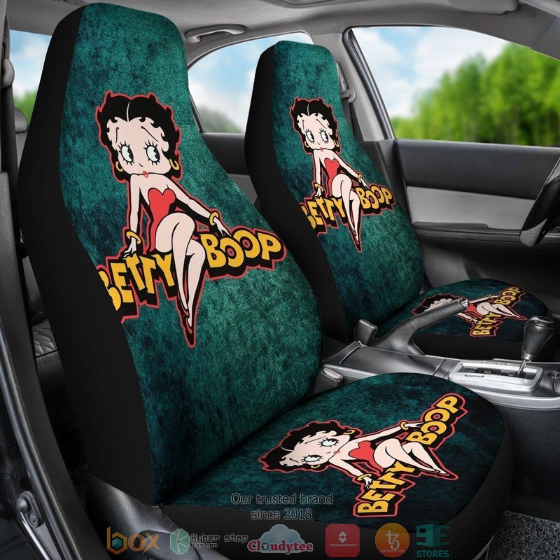 BEST Betty Boop Pretty Betty Boop Cartoon Car Seat Cover 3