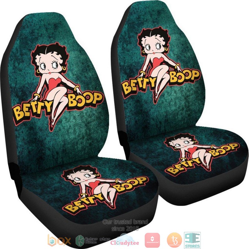 BEST Betty Boop Pretty Betty Boop Cartoon Car Seat Cover 7