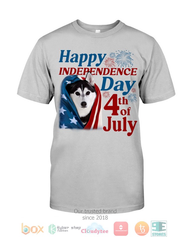 NEW Black Husky Happy Independence Day 4th Of July Hoodie, Shirt 46