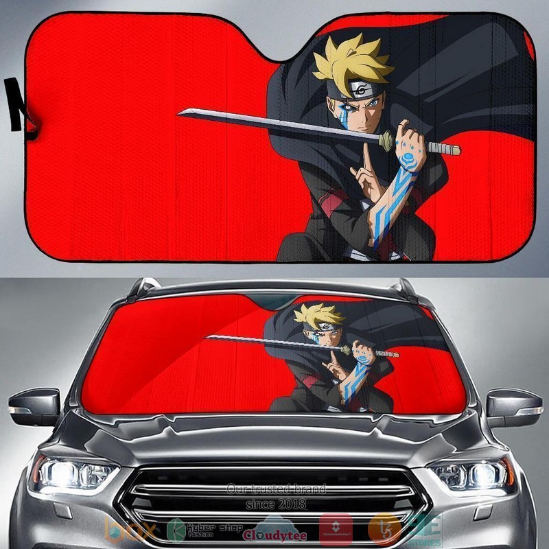 BEST Boruto Naruto 3D Car Sunshades 6