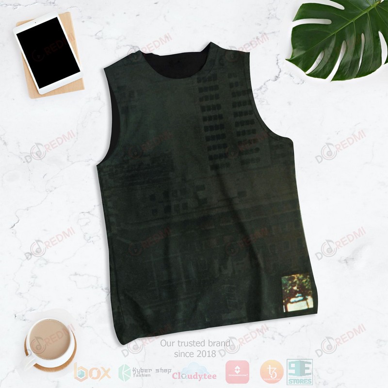 HOT Brian Eno Ambient 4 On Land 3D Tank Top 2