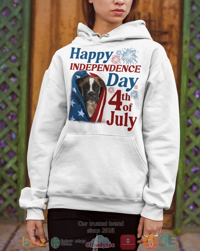NEW Brown Boxer Happy Independence Day 4th Of July Hoodie, Shirt - Image 16