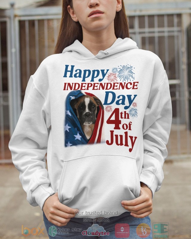 NEW Brown Boxer Happy Independence Day 4th Of July Hoodie, Shirt - Image 17