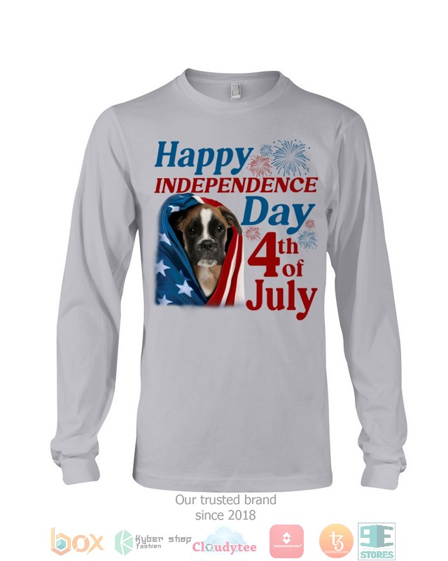 NEW Brown Boxer Happy Independence Day 4th Of July Hoodie, Shirt - Image 18