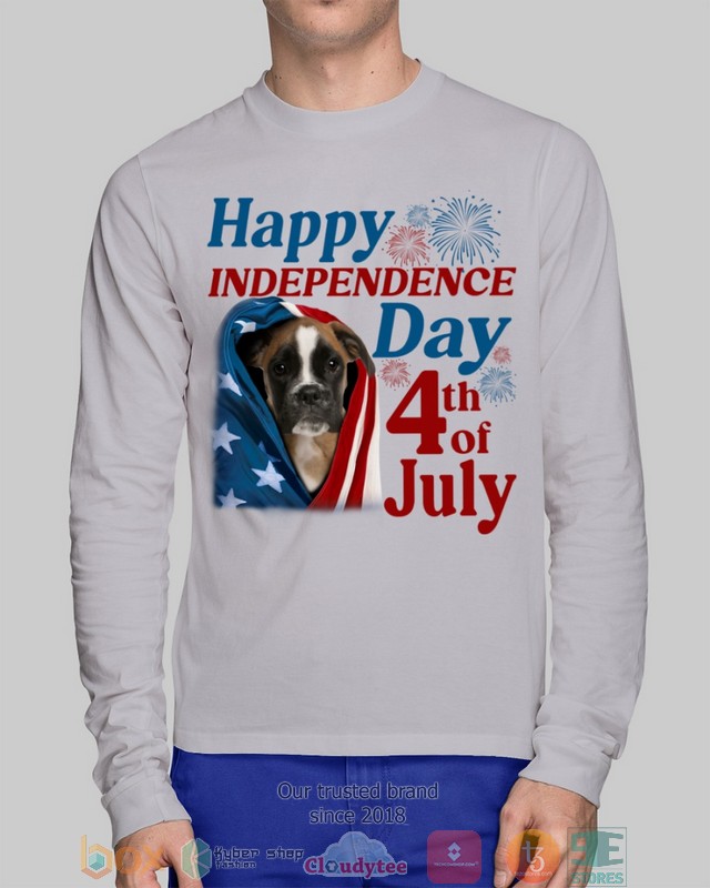 NEW Brown Boxer Happy Independence Day 4th Of July Hoodie, Shirt - Image 20
