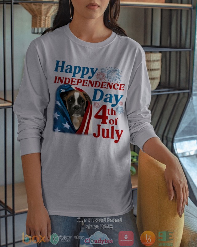 NEW Brown Boxer Happy Independence Day 4th Of July Hoodie, Shirt - Image 21