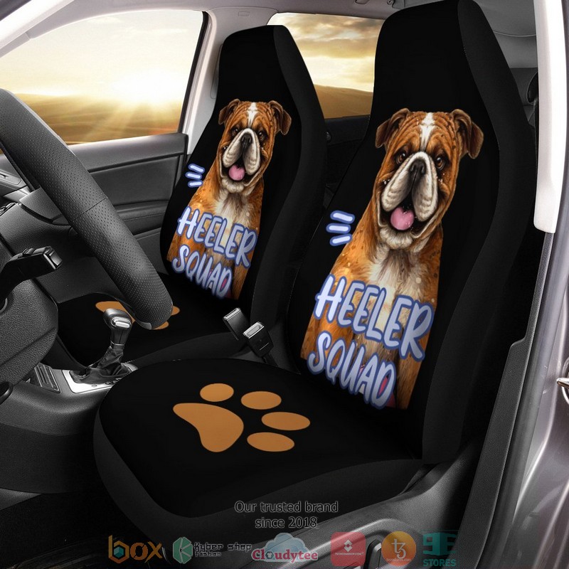 BEST Bulldog For Bulldog Lovers Car Seat Cover 4