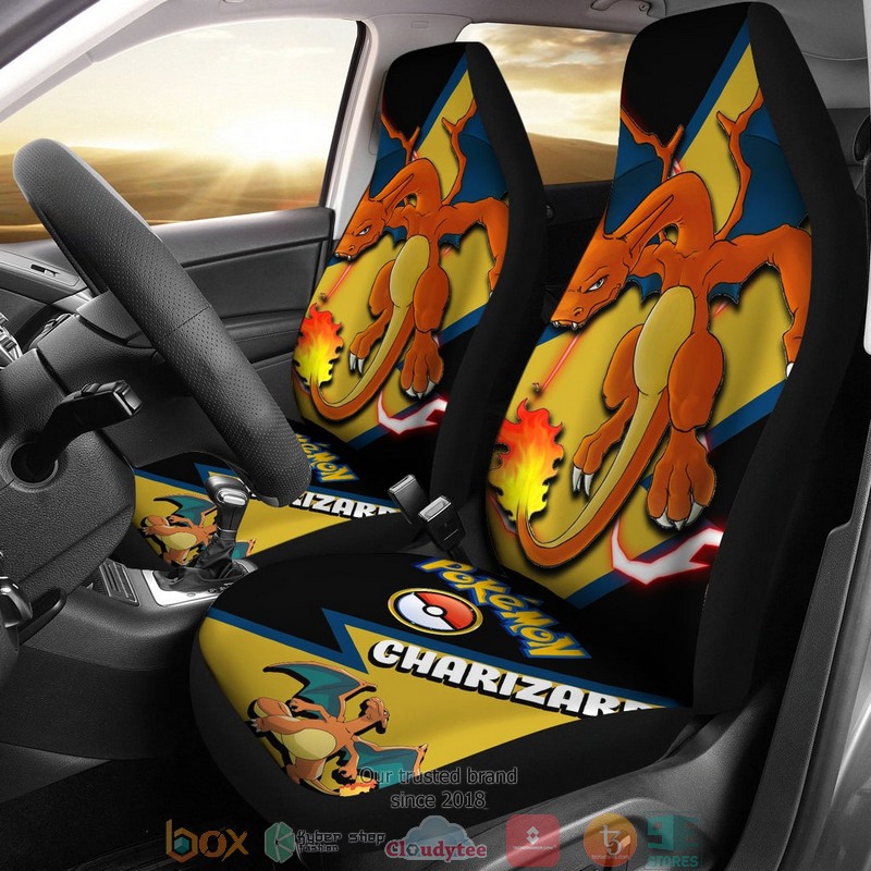 BEST Charizard Anime Pokemon Car Seat Cover 9