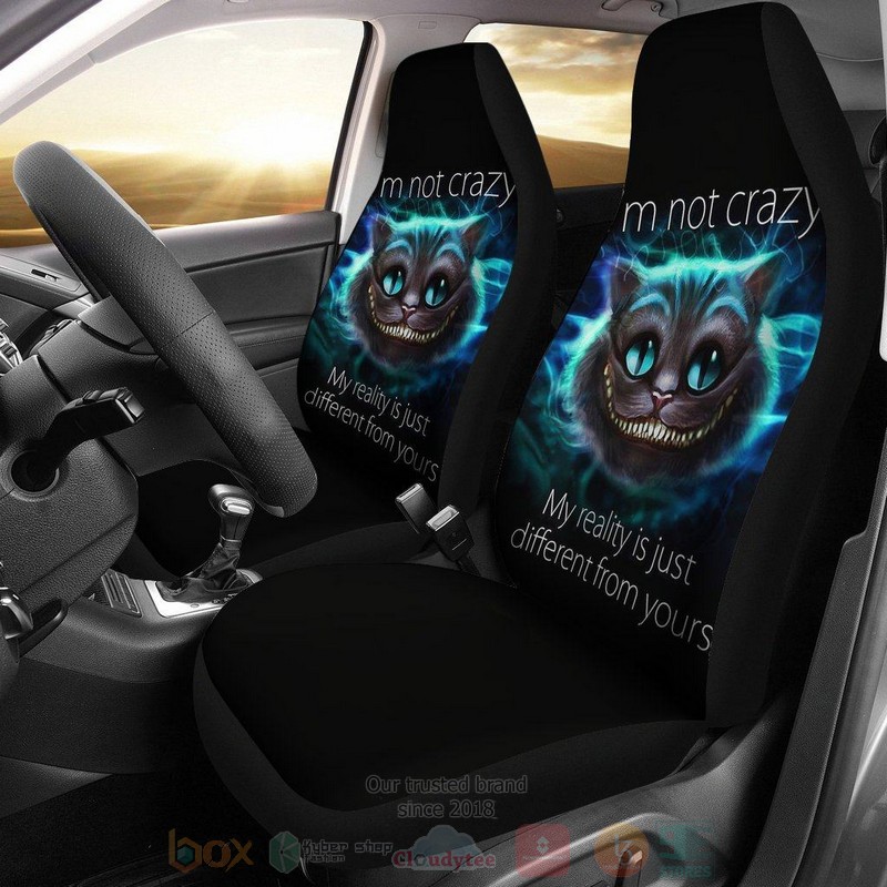 HOT Cheshire Cat Disney Alice In The Wonderland Car Seat Cover 9