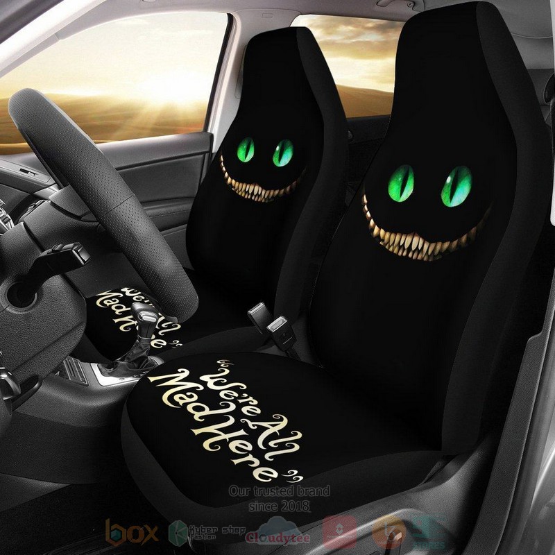 HOT Cheshire Cat Face Alice In Wonderland Car Seat Cover 9