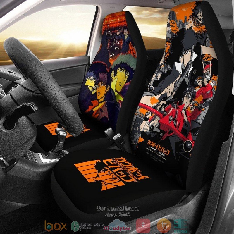BEST Cowboy Bebop See U Space Cowboy Anime Car Seat Cover 9