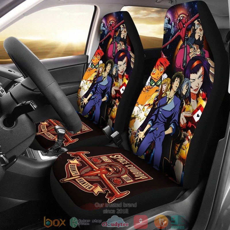 BEST Cowboy Bebop See U Space Cowboy Car Seat Cover 9