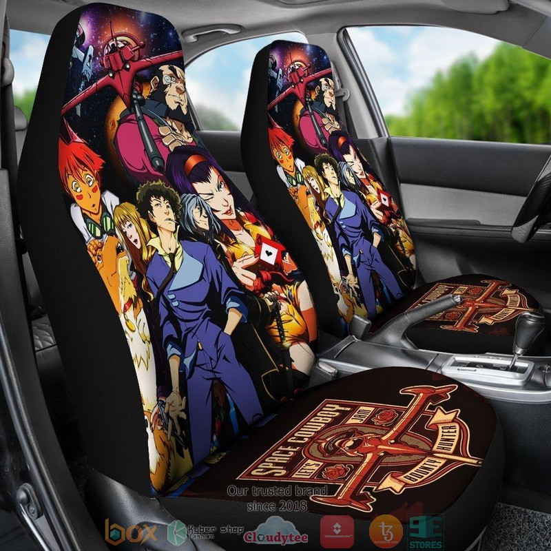 BEST Cowboy Bebop See U Space Cowboy Car Seat Cover 4 BEST Cowboy Bebop See U Space Cowboy Car Seat Cover - Image 4
