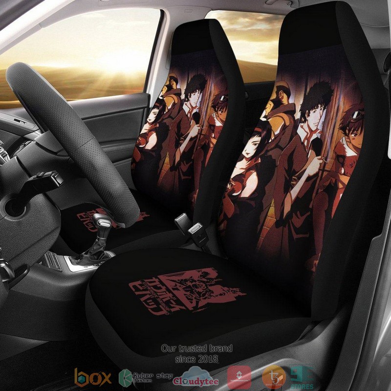 BEST Cowboy Bebop The Bebop Crew Cowboy Bebop Car Seat Cover 9