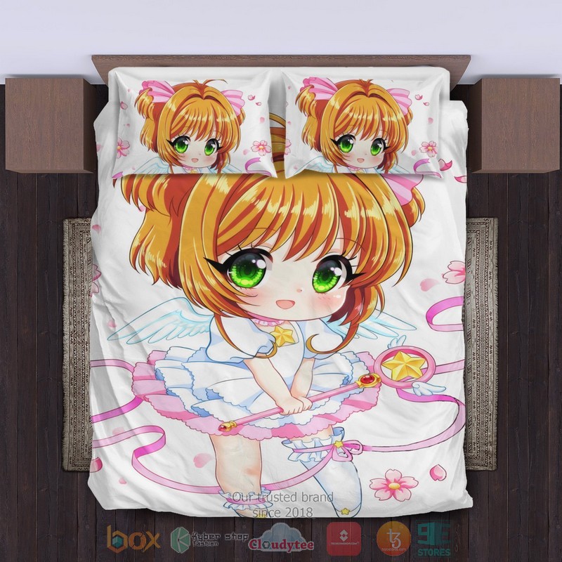 NEW Cute Chibi Sakura Bedding Sets 10