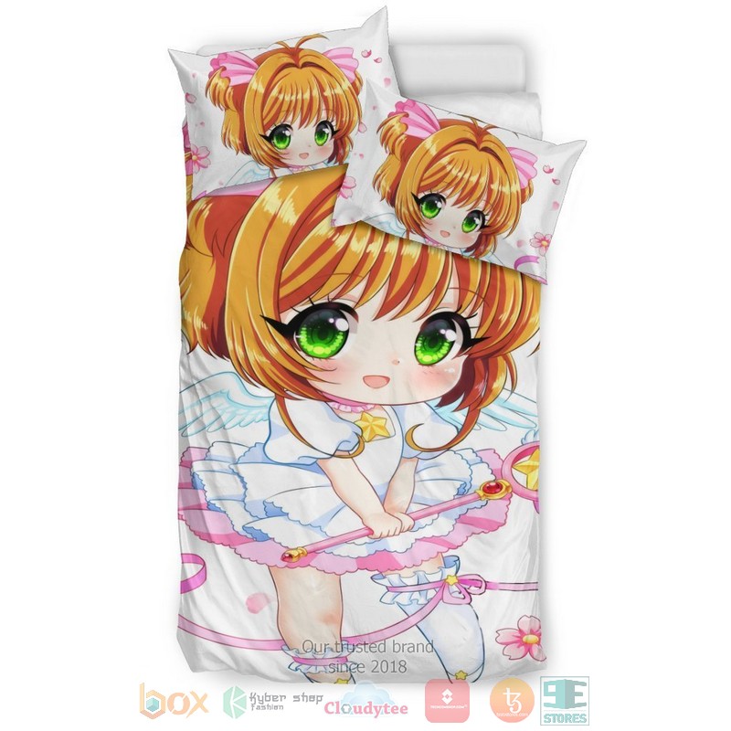 NEW Cute Chibi Sakura Bedding Sets 5