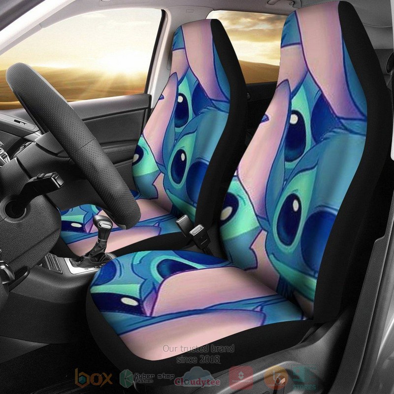 BEST DN Stitch Shades Art Car Seat Covers 2