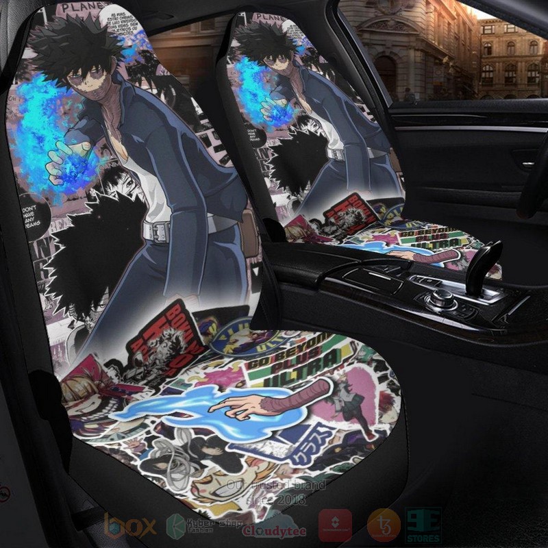 HOT Dabi Manga-Anime My Hero Academia Car Seat Cover 3 HOT Dabi Manga-Anime My Hero Academia Car Seat Cover - Image 3