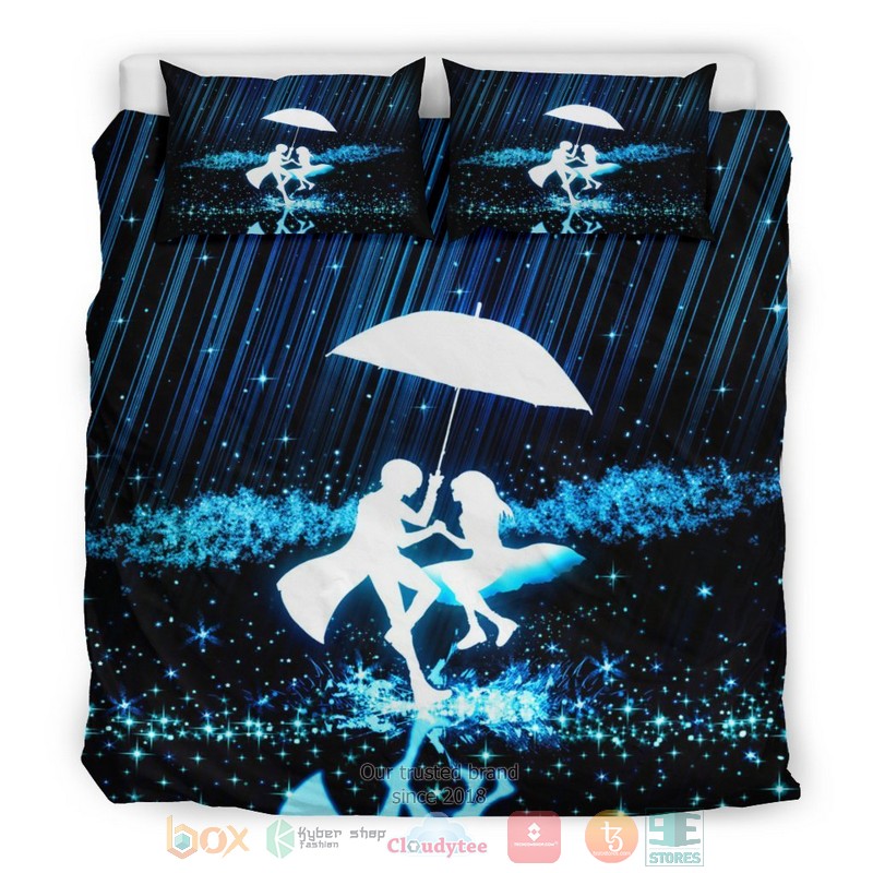 NEW Dancing In The Rain Bedding Sets 4