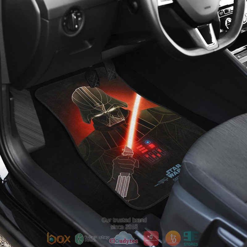 BEST Darth Vader Star Wars In Red Theme Car Floor Mat 5