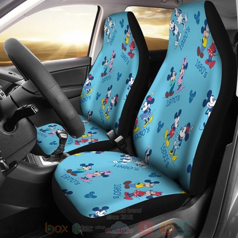 HOT Disney Couple Mouse Patterns Car Seat Cover 8