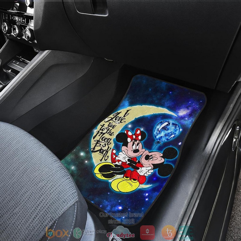 BEST Disney Mickey & Minnie Cartoon Car Floor Mats 8