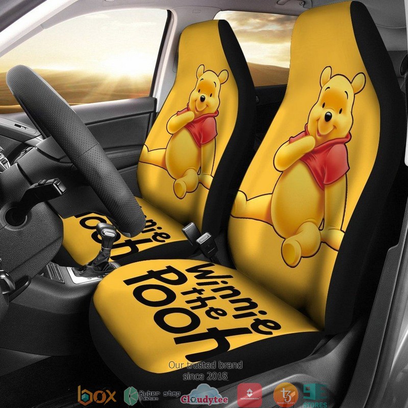 BEST Disney Winnie The Pooh Car Seat Covers 8