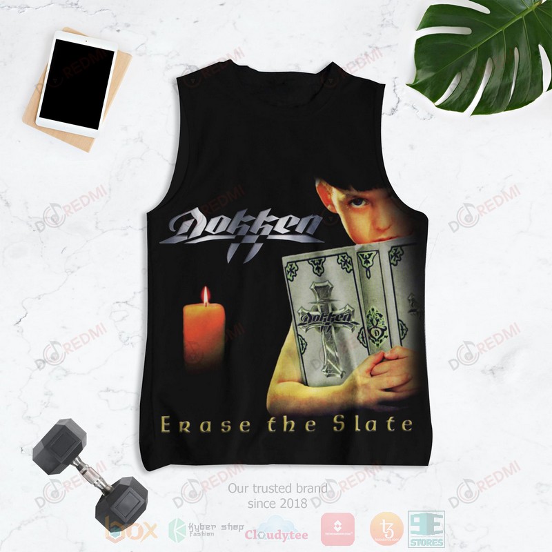 HOT Dokken Beast from the East 3D Tank Top 2