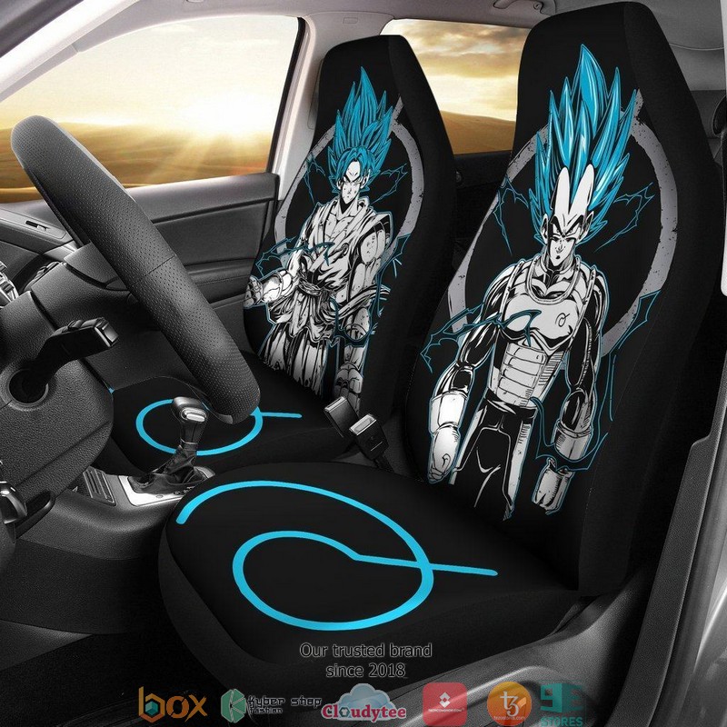 BEST Dragon Ball Anime Goku Vegeta Blue Dragon Ball Car Seat Covers 8