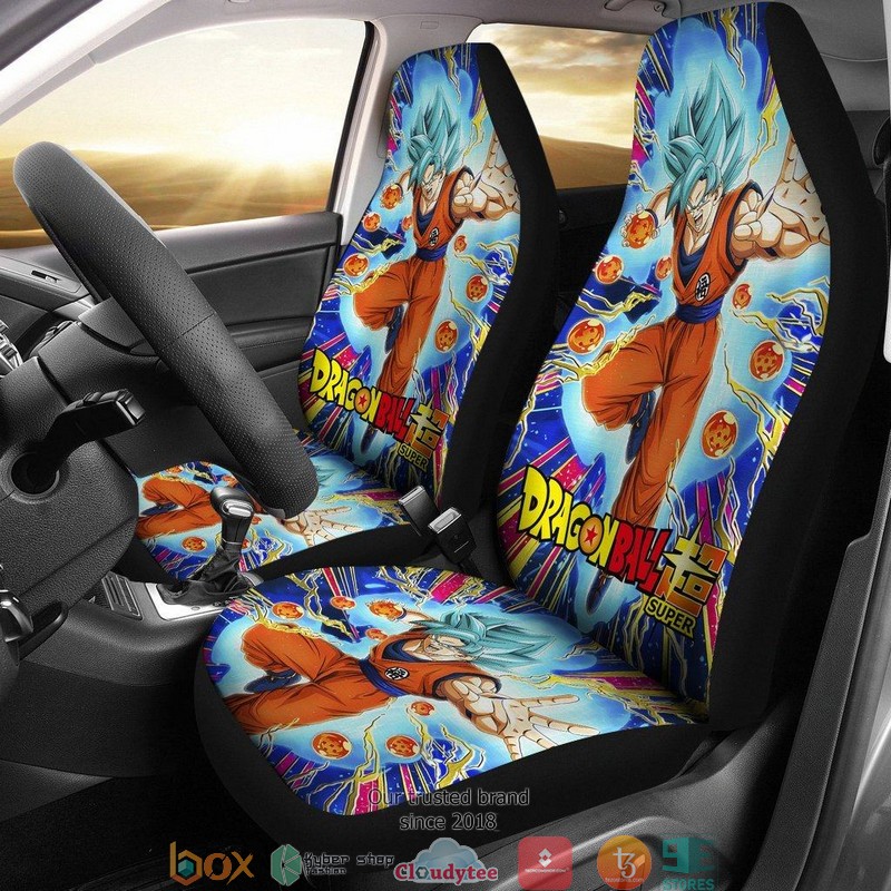 BEST Dragon Ball Anime Songoku Art Manga Car Seat Covers 8
