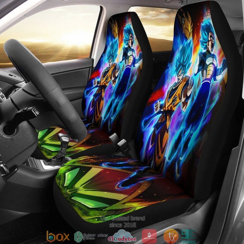BEST Dragon Ball Anime Super Broly The Legendary Saiyan Appears Car Seat Covers 9