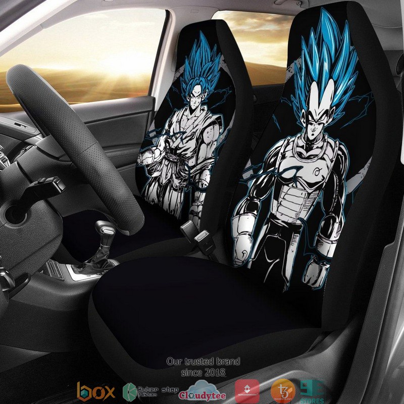 BEST Dragon Ball Anime Super Saiyan Blue Car Seat Covers 9