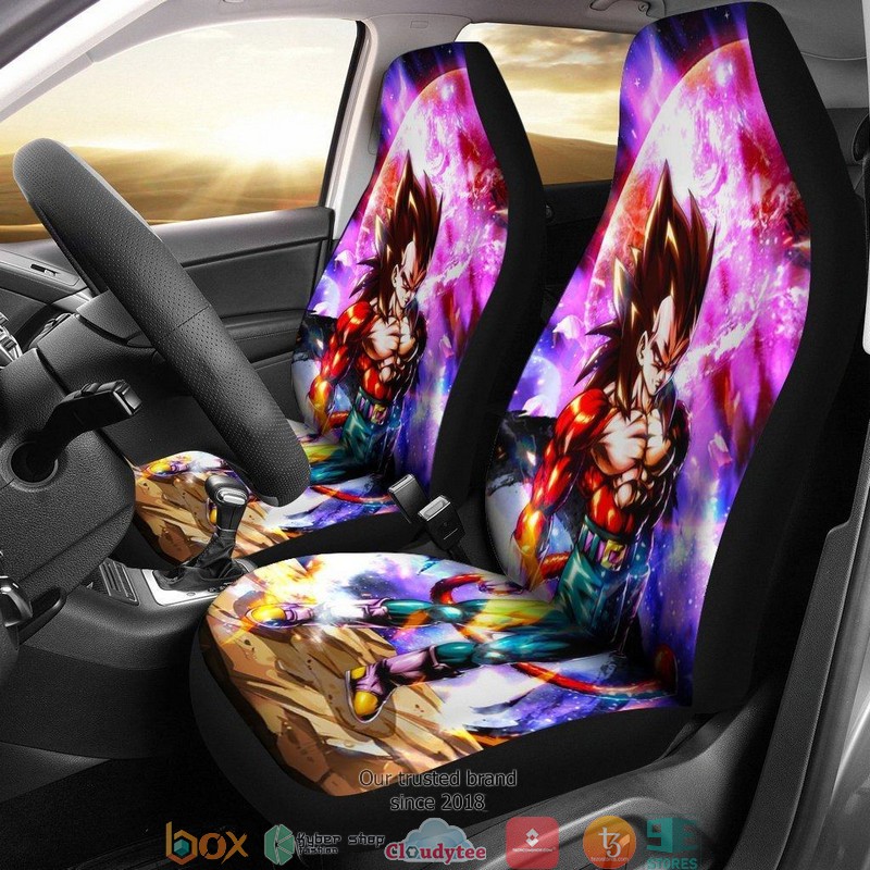 BEST Dragon Ball Anime Vegeta Super Saiyan Planet Galaxy Car Seat Covers 8