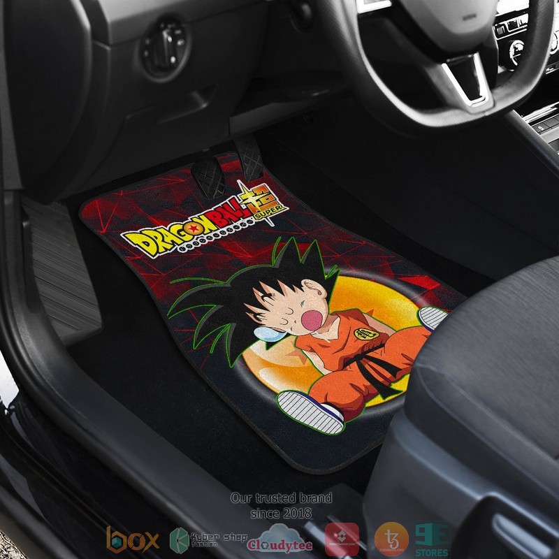 BEST Dragon Ball Kid Goku Sleeping Dragon Ball Car Floor Mats 3