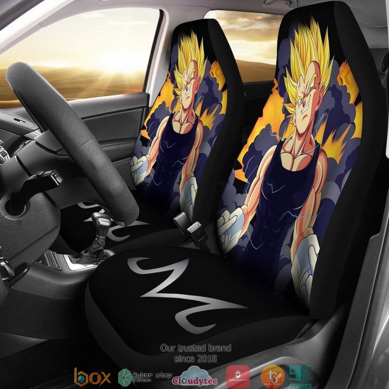 BEST Dragon Ball Majin Vegeta Dragon Ball Car Seat Covers 9