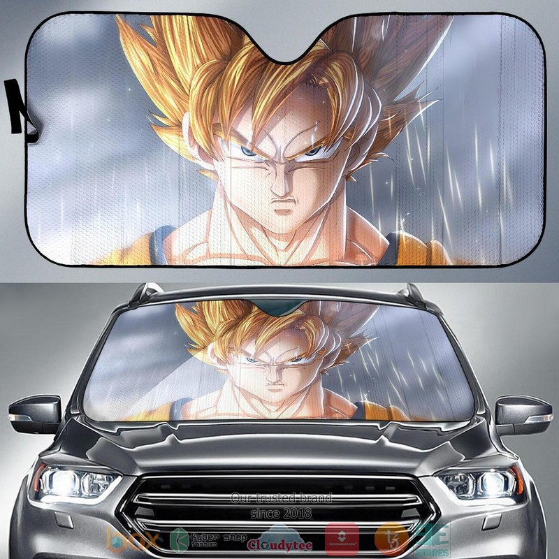 BEST Dragon Ball Son Goku 3D Car Sunshades 6